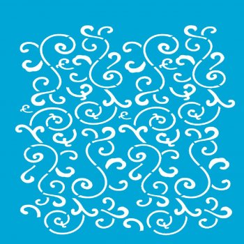 Stencil Estamparia Arabesco Folha 15x20